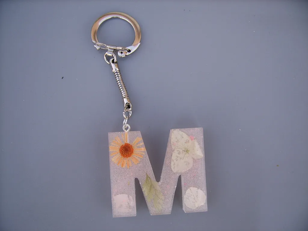 Extra afbeelding van Sleutelhanger cijfers en letters