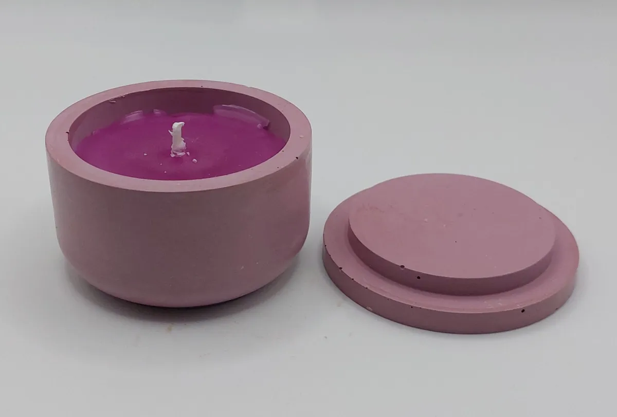 Extra afbeelding van Terrazzo mini kaarspotje