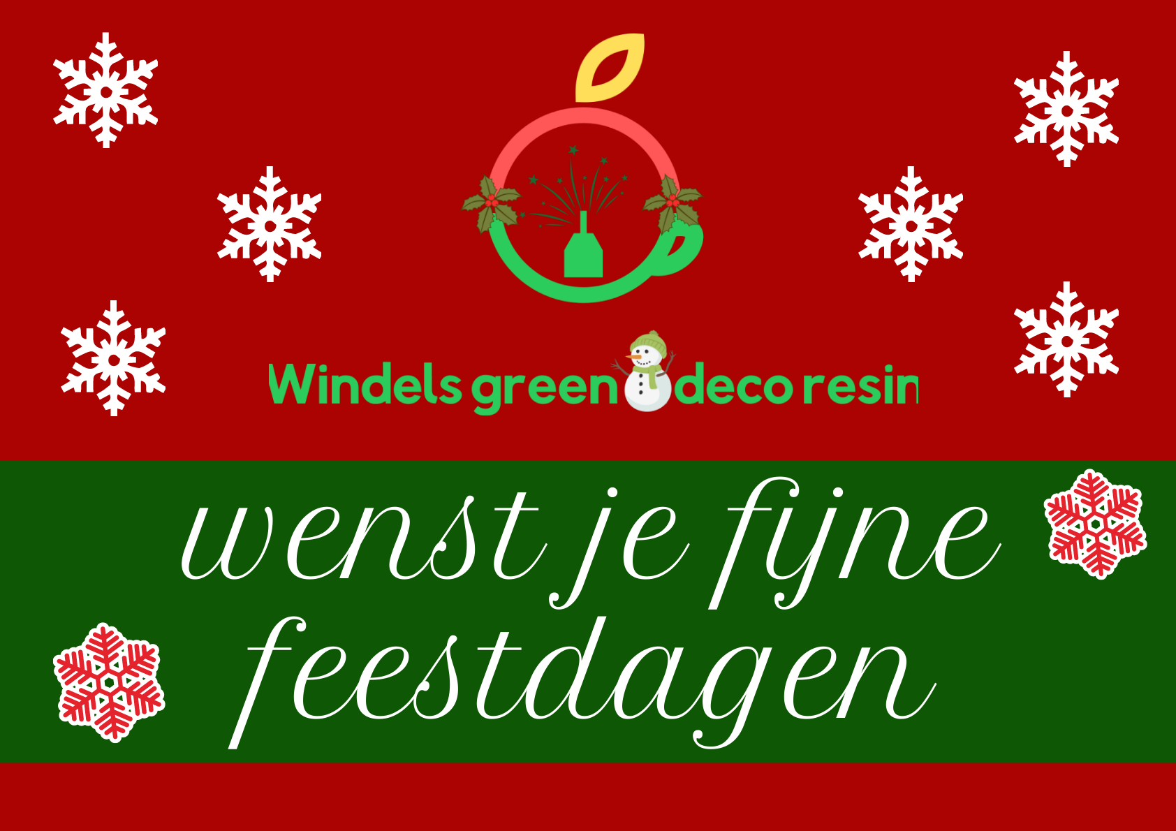 🎄 Fijne Feestdagen & Dankjewel 🎄